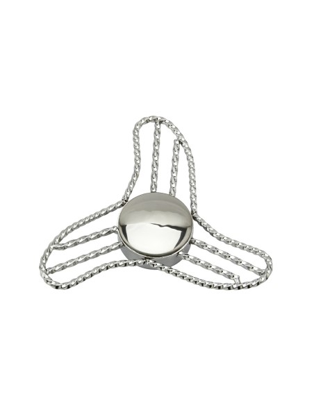 Boom Ring Twisted Knock-Off T/Less Chrome.